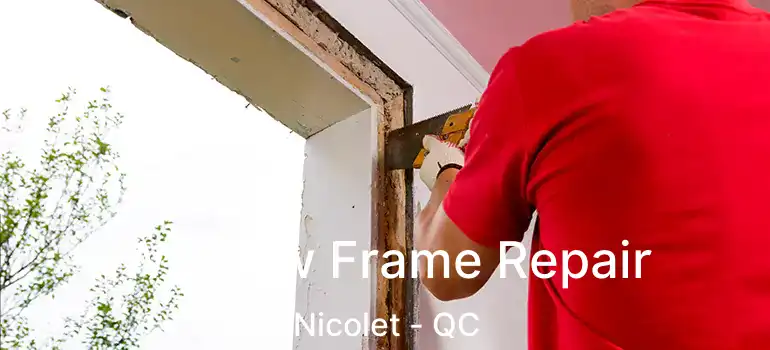  Window Frame Repair Nicolet - QC
