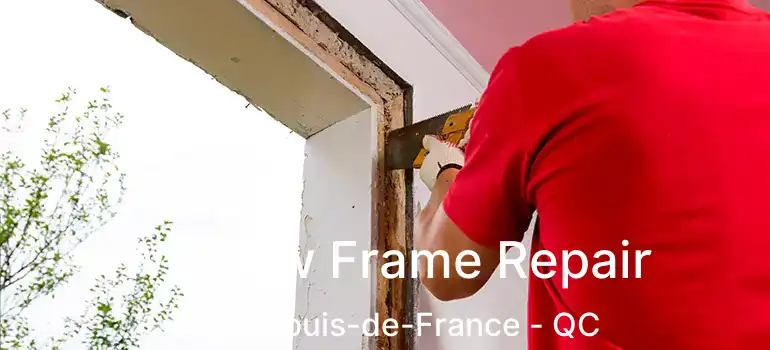  Window Frame Repair Saint-Louis-de-France - QC
