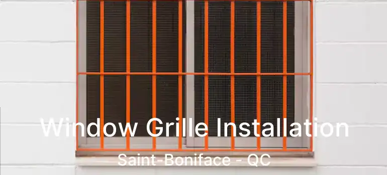  Window Grille Installation Saint-Boniface - QC
