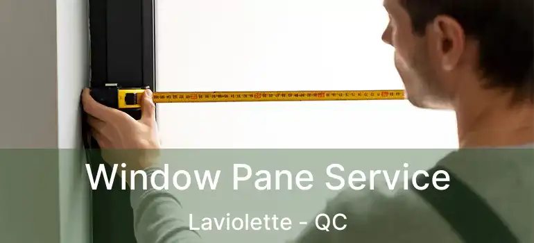  Window Pane Service Laviolette - QC