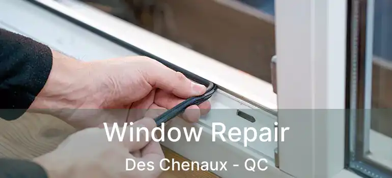  Window Repair Des Chenaux - QC
