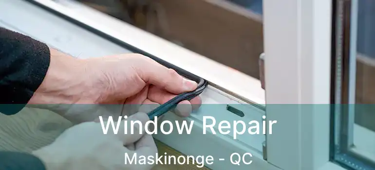  Window Repair Maskinonge - QC
