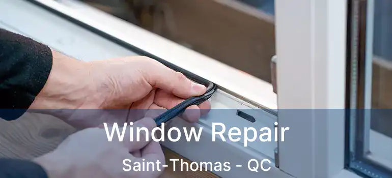 Window Repair Saint-Thomas - QC