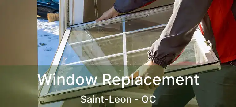  Window Replacement Saint-Leon - QC
