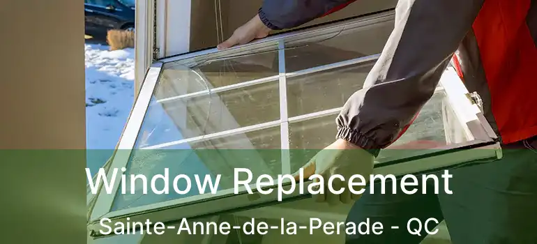  Window Replacement Sainte-Anne-de-la-Perade - QC