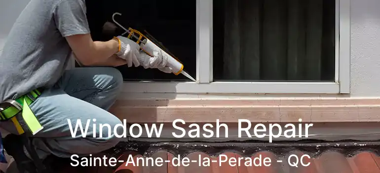  Window Sash Repair Sainte-Anne-de-la-Perade - QC