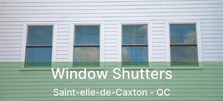  Window Shutters Saint-elie-de-Caxton - QC