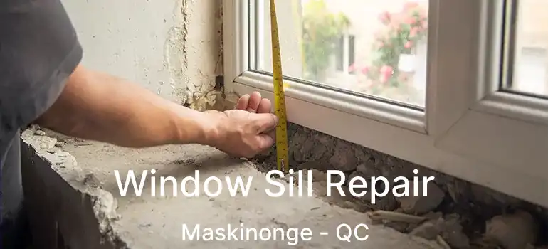  Window Sill Repair Maskinonge - QC