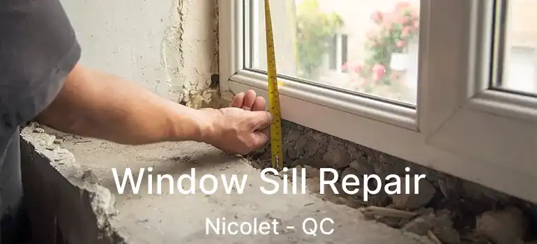  Window Sill Repair Nicolet - QC