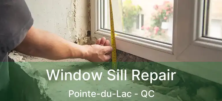  Window Sill Repair Pointe-du-Lac - QC