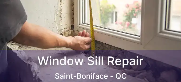  Window Sill Repair Saint-Boniface - QC