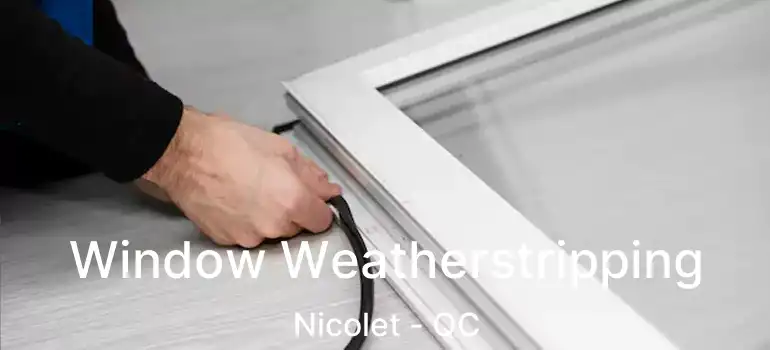  Window Weatherstripping Nicolet - QC