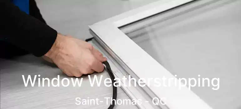  Window Weatherstripping Saint-Thomas - QC