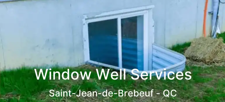  Window Well Services Saint-Jean-de-Brebeuf - QC